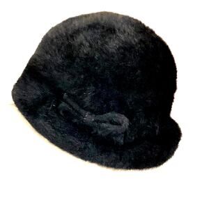 Marzi Hat, Neiman Marcus, Handmade in Italy, Rabbit Hair, Vintage Y2K
